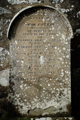 Memorial at Old Struan Church