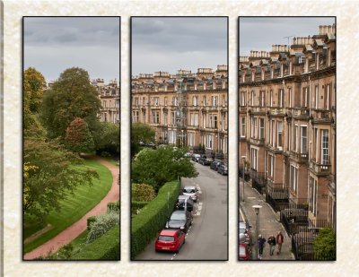 Belgrave Crescent, Edinburgh, Scotland
