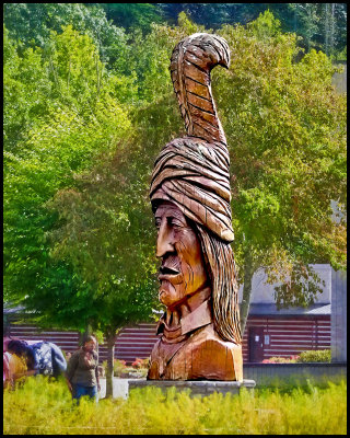 Sequoyah by Peter Wolf Toth
