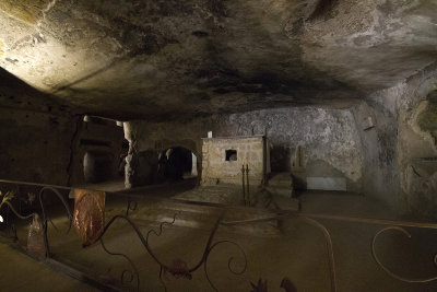 Naples. Catacombs of San Gennaro.