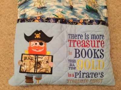 Leo's Pirate pillow