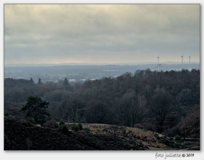 looking from The Veluwe to the river IJssel