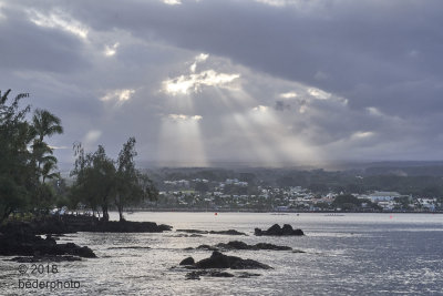  late day view of Hilo shore 