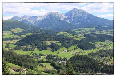 Typical Austrian landscape