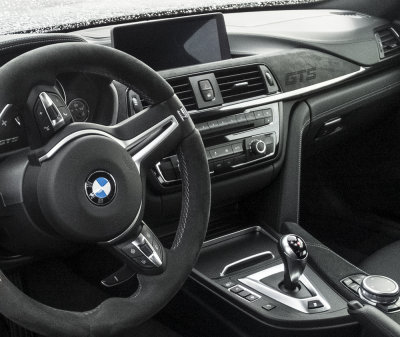 BMW M3 GTS interior