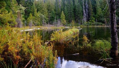 9-23-2017 Hidden Lake - early Fall