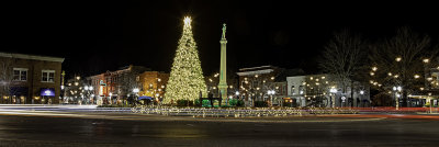 Town Square at Christmas