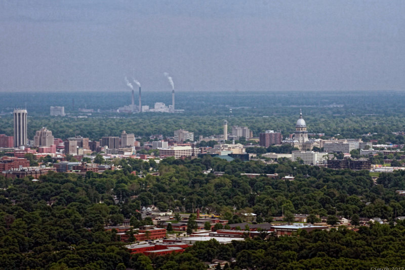 SPRINGFIELD, IL - TAKEN FROM THE AIR