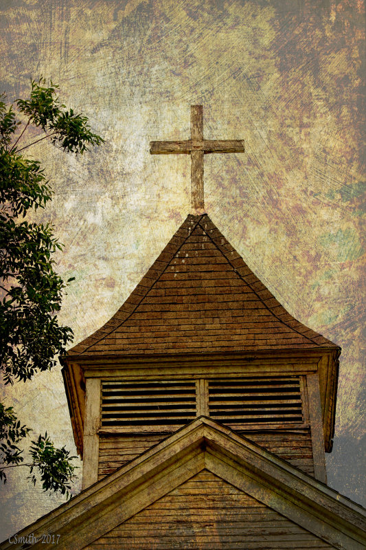 WEATHERED CROSS