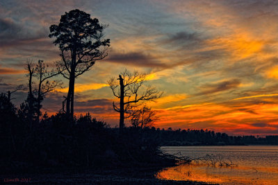 CHRISTMAS EVE SUNSET