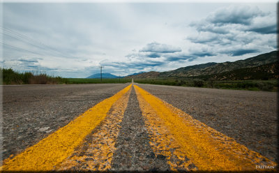 Highway 28 Between Gunnison And Levan Utah