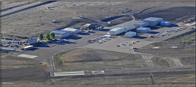 Moab Airport From 1000 Feet