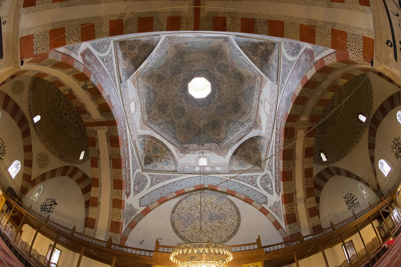 Edirne Old Mosque Above entrance march 2017 2881.jpg