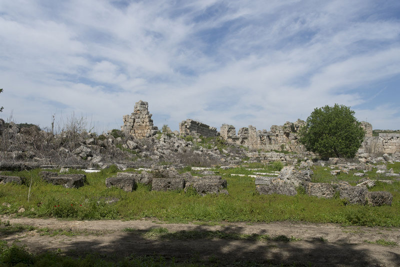 Perge Wall near Roman Gate march 2018 5929.jpg