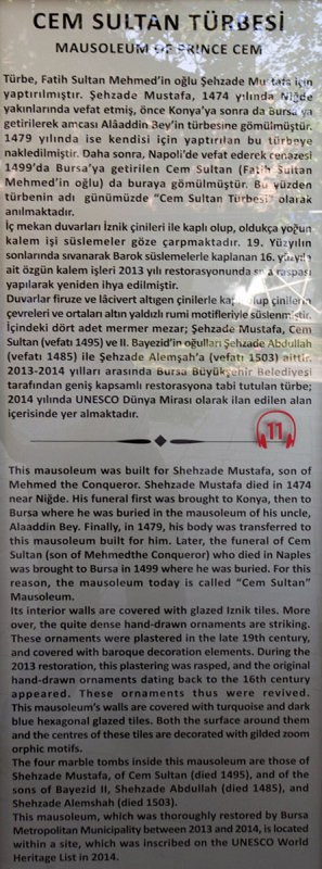 Bursa Muradiye complex Cem Sultan Turbesi october 2018 7950.jpg