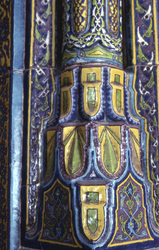 Edirne Muradiye mihrab detail