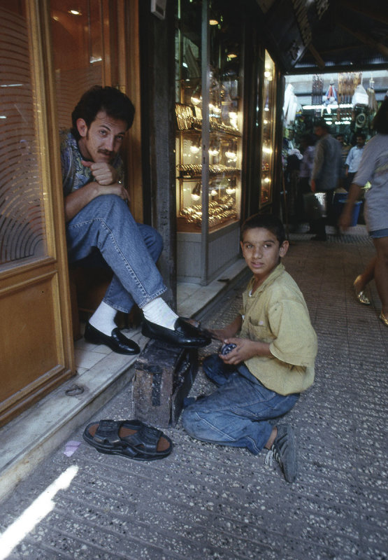 Antakya shoeshine