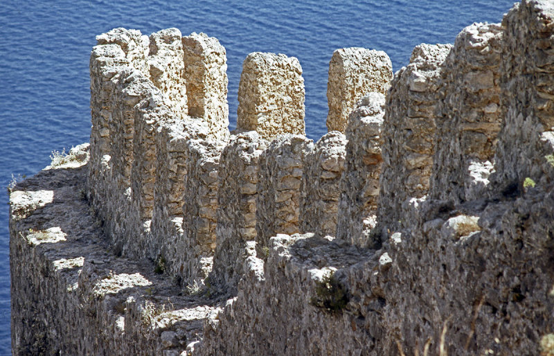 alanya kale wall