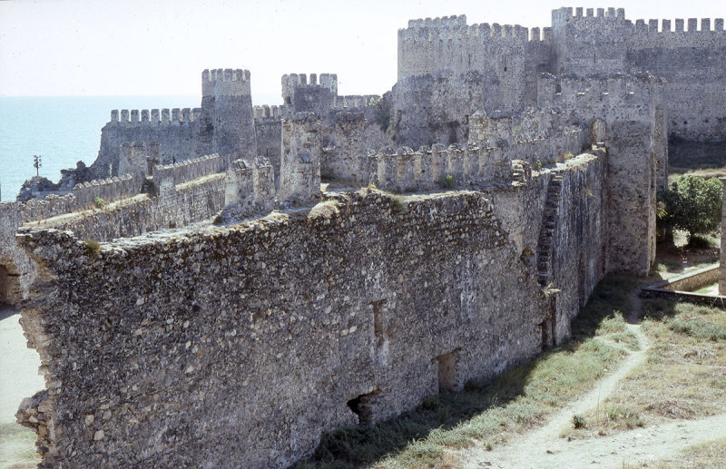Anamur Castle inner walls