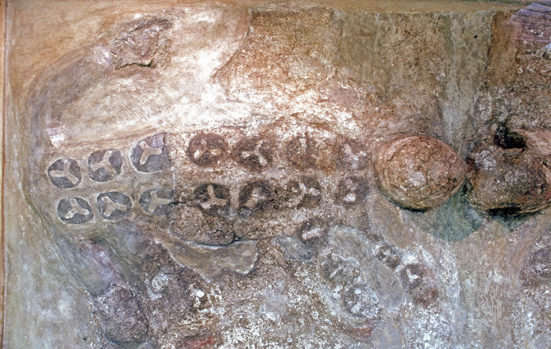 Wall painting of leopard