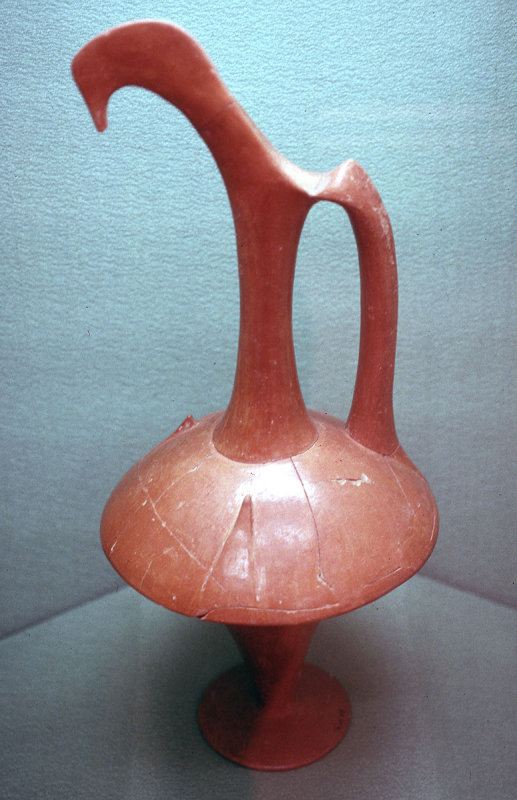Beak spouted pitcher