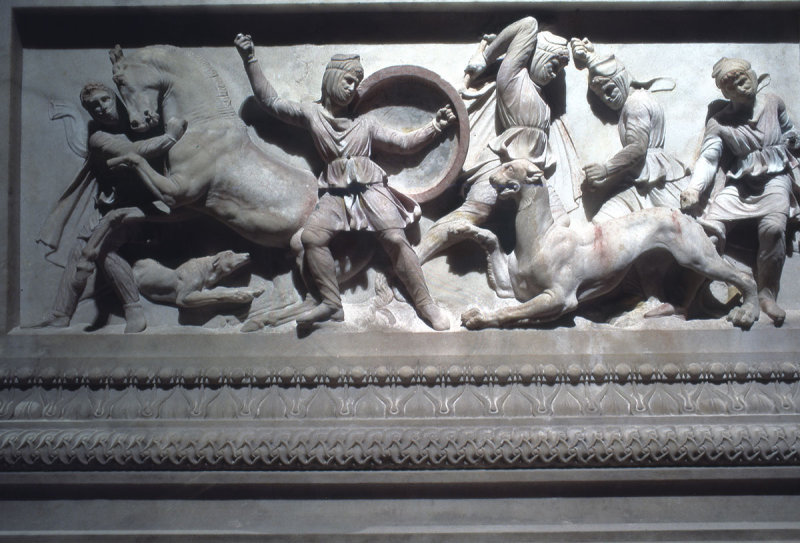 Alexander Sarcophagus panther hunt