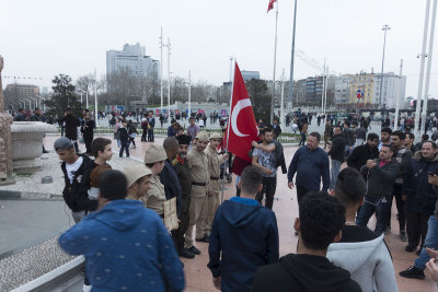 Istanbul Taksim Square Canakkale anniversary march 2018 3943.jpg