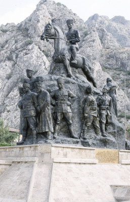 Amasya the Ataturk monument