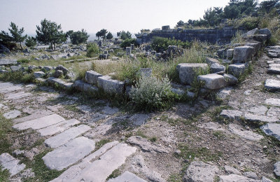 Priene pavement