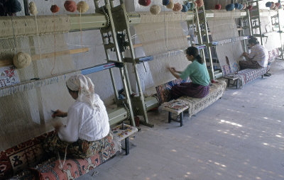 Selcuk carpet factory
