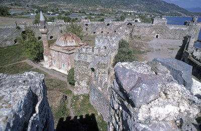 Anamur Castle courts