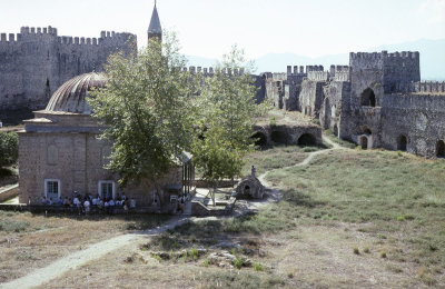 Anamur Castle courts