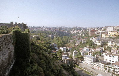 View with kale Trabzon