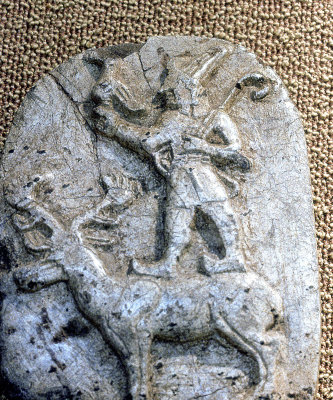 Relief of a god