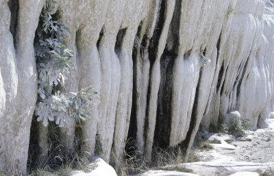 Pamukkale cliffs