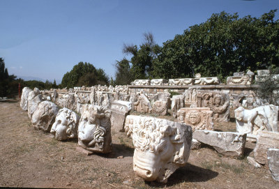 Afrodisias museum spare parts
