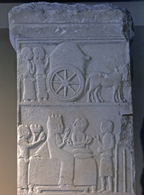 Anatolian-Persian Funerary stele 5th c BC