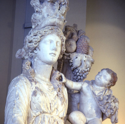 Goddess with child