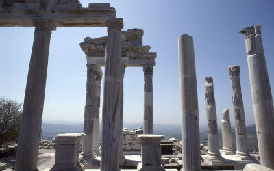 Bergama Pergamon Trajan temple