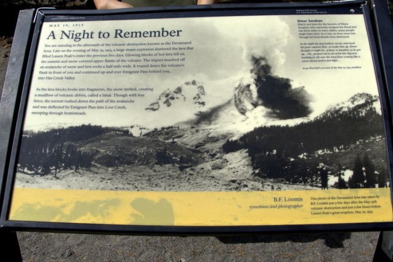 Lassen Volcanic NP has over 30 volcanic domes