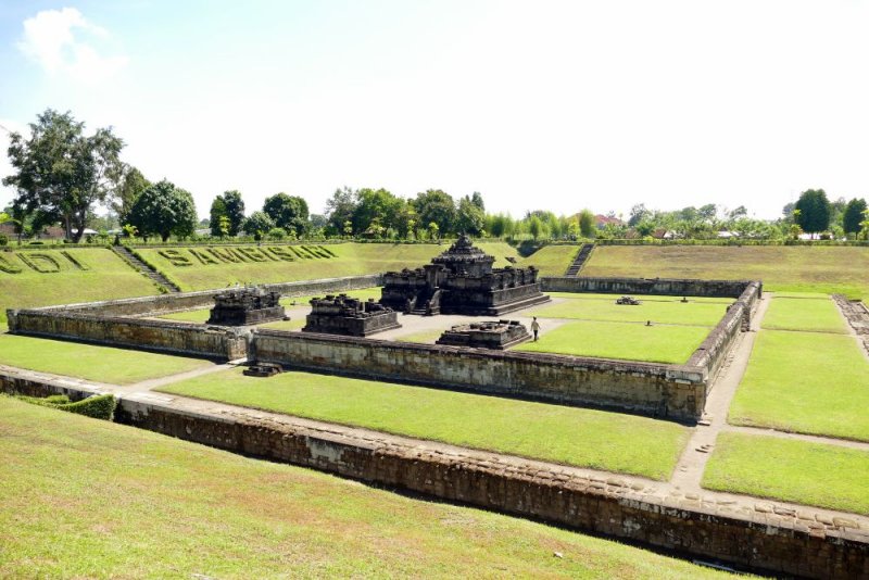 Sambisari Temple - a Hindu temple constructed in the 9th century and buried by a volcanic eruption in 1906