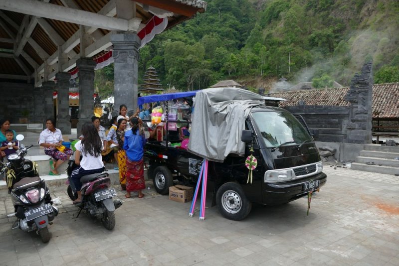 An all-purpose vendor at the village