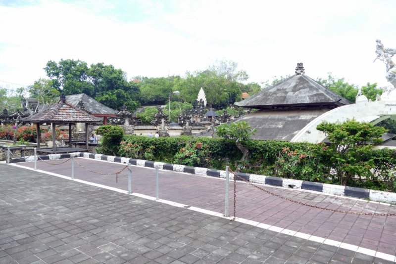 The Uluwatu Cliffside Temple, perched on a cliff 330 feet above the water