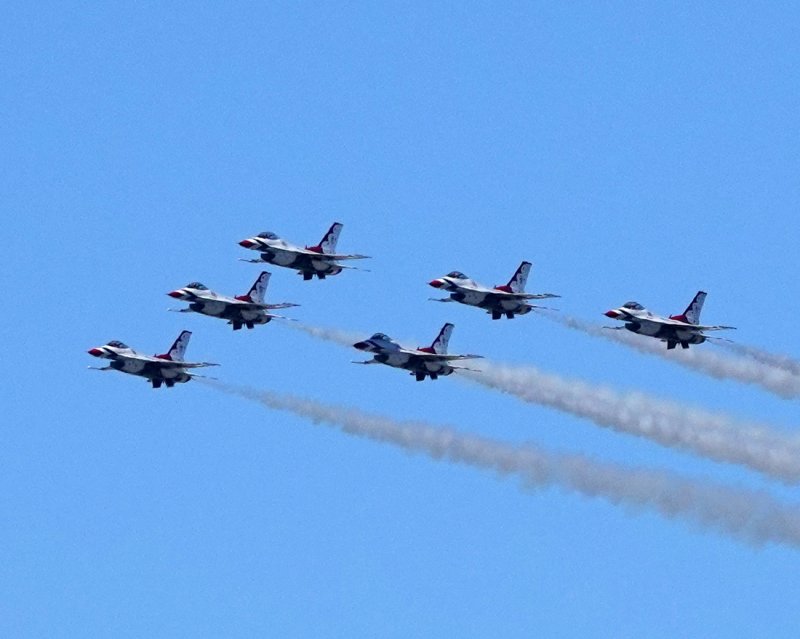 The U.S. Air Force Thunderbirds Air Demonstration Squadron