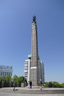 Monument of Independence of Kazakhstan in Almaty