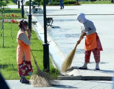 Just about all the cities in Central Asia are kept really clean