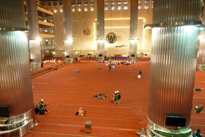 Istiqlal Mosque, the largest mosque in Southeast Asia