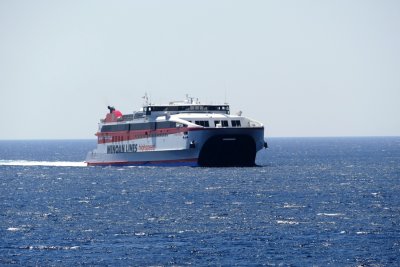 Ferry boats are the major form of transportation between the various islands