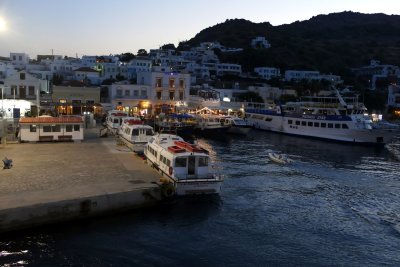 Approaching the port at Patmos Island