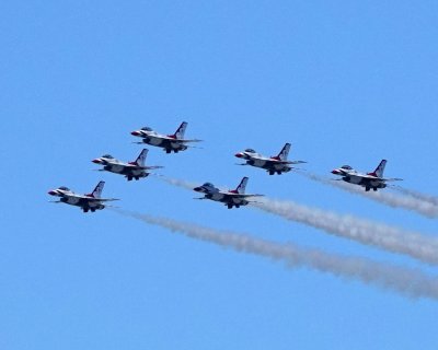 The U.S. Air Force Thunderbirds Air Demonstration Squadron